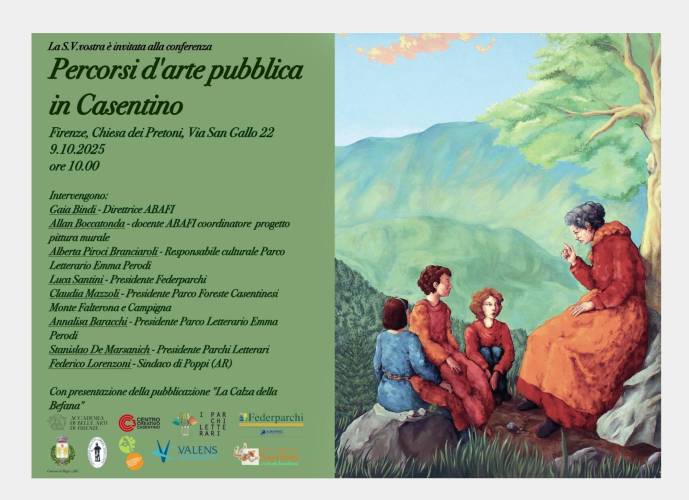 Percorsi d’arte pubblica in Casentino all’Accademia delle Belle Arti di Firenze