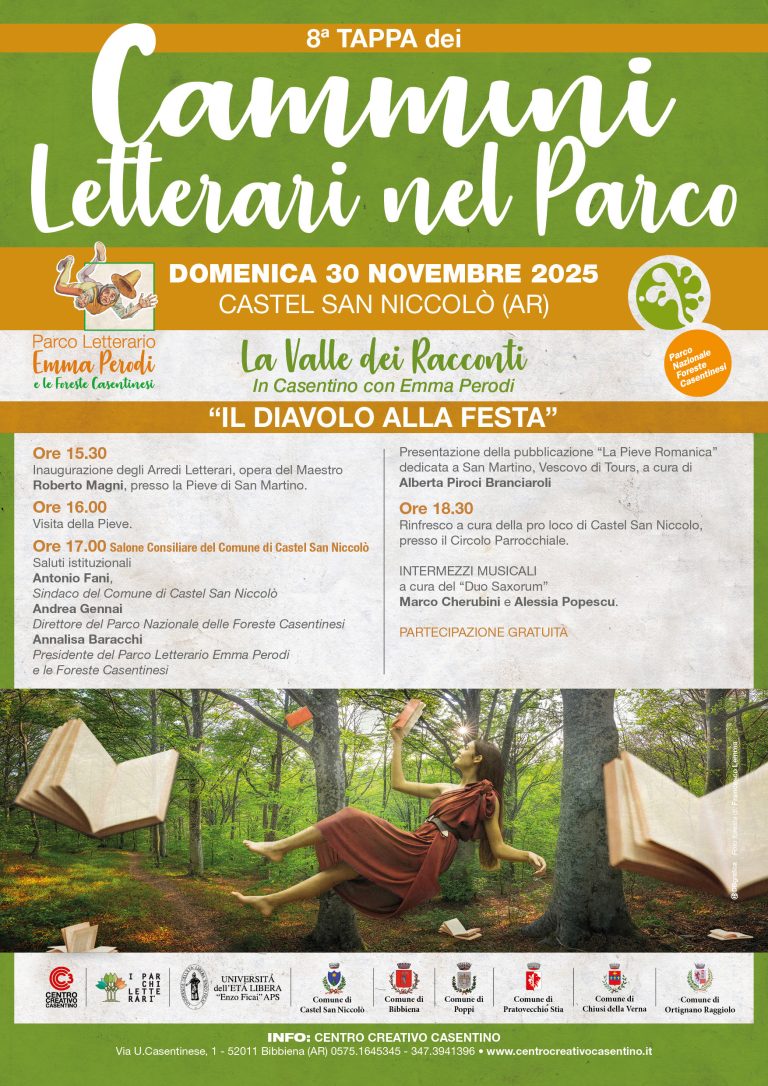 8°TAPPA DEI CAMMINI LETTERARI NEL PARCO