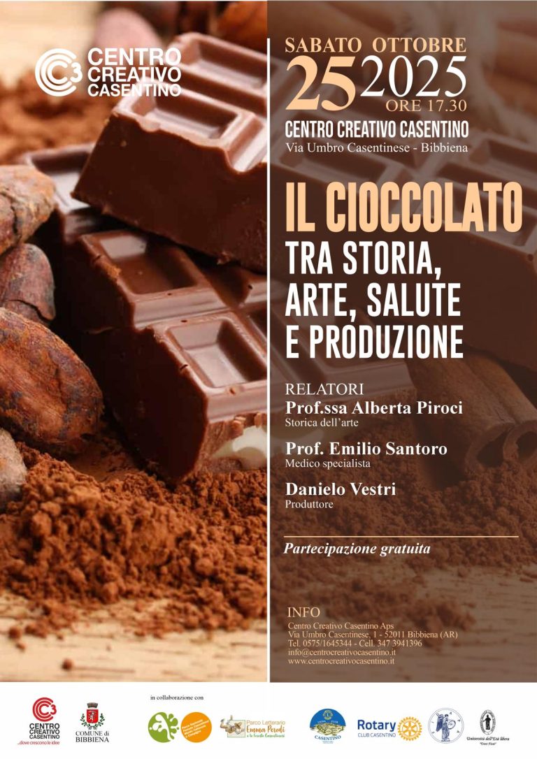 IL CIOCCOLATO  tra storia, arte, salute e produzione