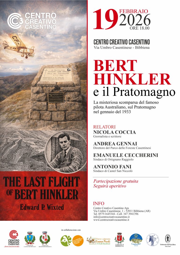 BERT HINKLER e il Pratomagno