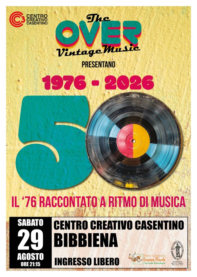 1976–2026: il ’76 raccontato a ritmo di musica